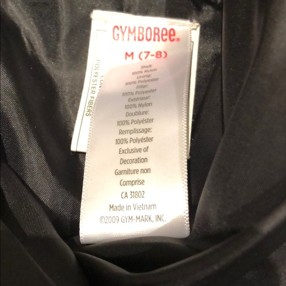 Gymboree girls black jacket with snowflake(new) - Picture 4 of 6